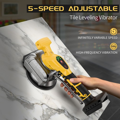 Tile vibration leveling - tile,