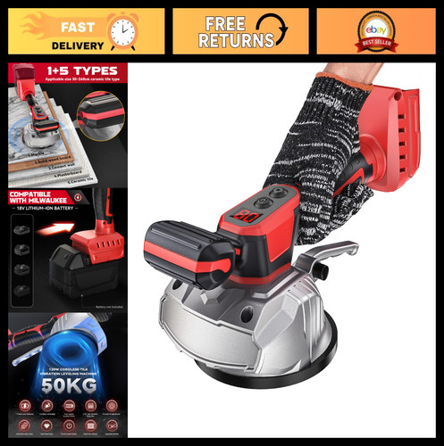 Cordless tile vibration - tile, tool