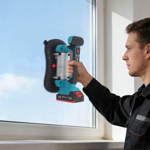 Tile vibrator suction cup - tile,