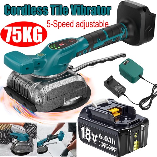 Tile vibration leveling - tile,
