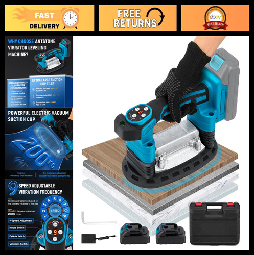 Tile vibration tool with - tile,